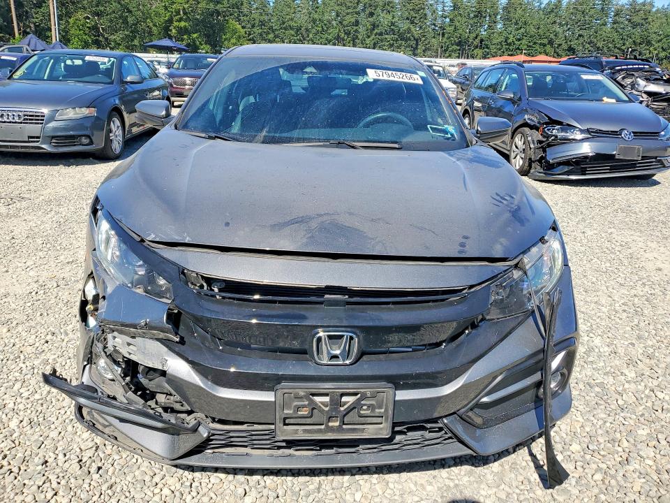 2020 Honda Civic VIN SHHFK7H8XLU411515 COPART salvage auction — FRONT END, Wa - Bill Of Sale, sold $6,800 on 2026-07-10 (photo 5)