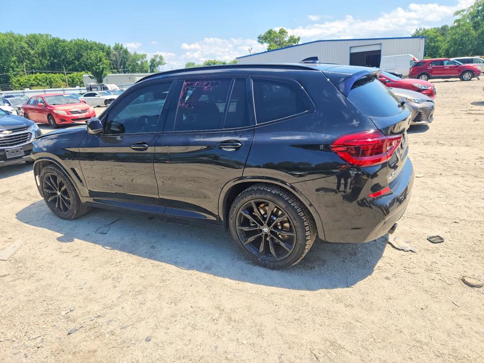 2021 BMW VIN 5UXTY3C04M9F70315 COPART salvage auction — FRONT END, Va - Cert Of Title - Salvage, sold $12,500 on 2026-07-28 (photo 2)