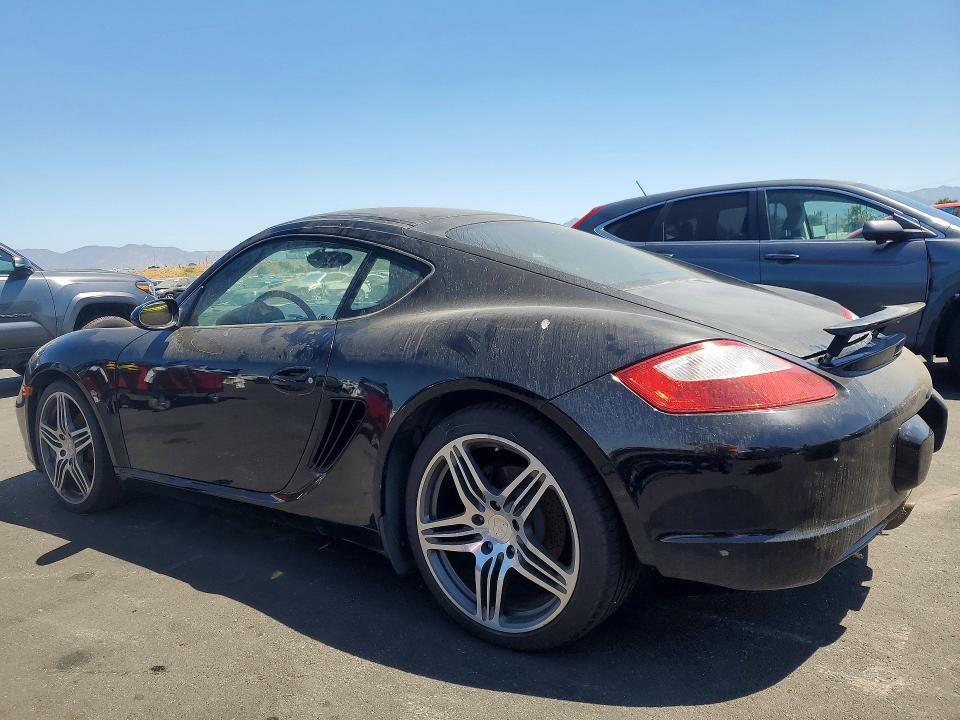 2007 Porsche Cayman VIN WP0AA29887U761979 COPART salvage auction — MECHANICAL, Ca - Dis/Dlr/Exp Only Clean Title, sold $4,450 on 2026-07-06 (photo 2)
