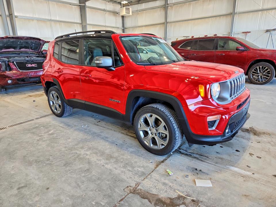 2020 Jeep Renegade VIN ZACNJBD13LPM02253 COPART salvage auction — REAR END, Ne - Cert Of Title-Salvage, sold $6,900 on 2026-08-18 (photo 4)