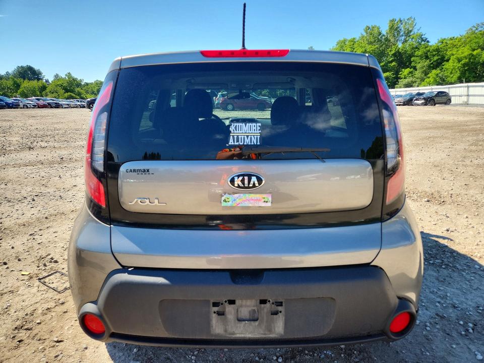 2015 Kia Soul VIN KNDJN2A20F7179125 COPART salvage auction — FRONT END, MA - CERT OF TITLE-RECONSTRCTD COLL, sold $750 on 2026-07-20 (photo 6)