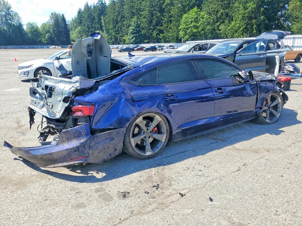 2019 Audi S5 VIN WAUC4CF53KA000848 COPART salvage auction — ALL OVER, WA - BILL OF SALE, sold $4,450 on 2026-07-13 (photo 3)