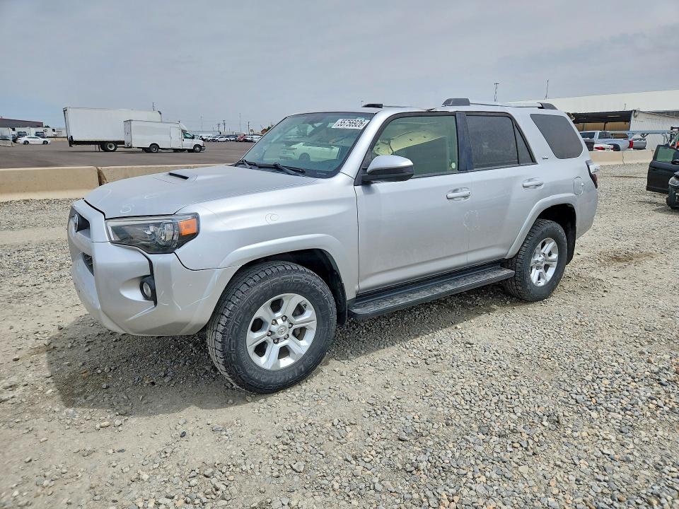 2019 Toyota 4runner VIN JTEBU5JR8K5662952 COPART salvage auction — ROOF, Co - Public - Salvage Title, sold $13,000 on 2026-07-07 (photo 1)