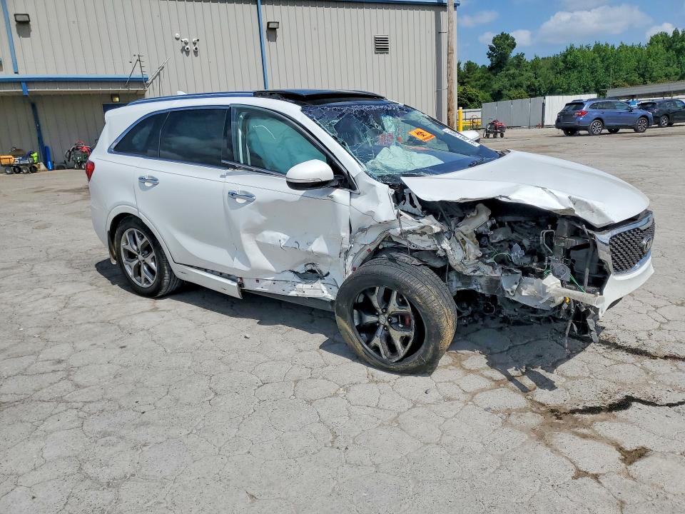 2018 Kia Sorento VIN 5XYPK4A58JG396667 COPART salvage auction — FRONT END, MS - CERT OF TITLE-SALVAGED, sold $800 on 2026-07-28 (photo 4)