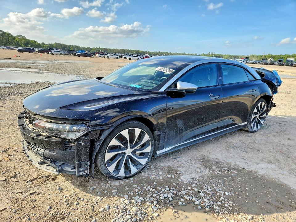 2022 Lucid VIN 50EA1GBA7NA003488 COPART salvage auction — REAR END, Az - Cert Of Title - Salvage, sold $8,800 on 2026-07-28 (photo 1)