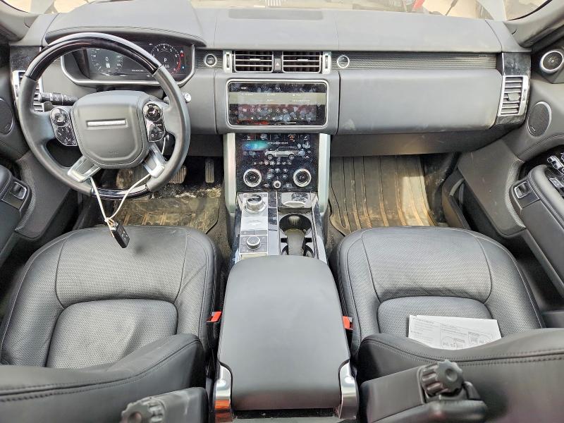 2019 Land rover RANGE ROVER VIN SALGS2RE5KA548259 COPART salvage auction — FRONT END, On - Permit No Brand - Unfit, sold $15,450 on 2026-07-09 (photo 8)