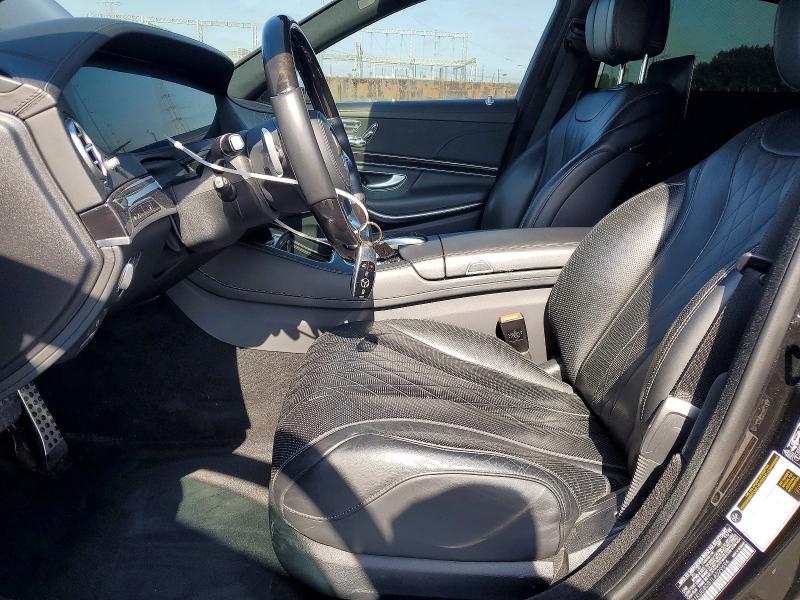 2020 Mercedes-benz S-klasse VIN W1KUG8DB1LA529694 COPART salvage auction — REAR END, Ca - Salvage Certificate, sold $23,300 on 2026-07-15 (photo 7)
