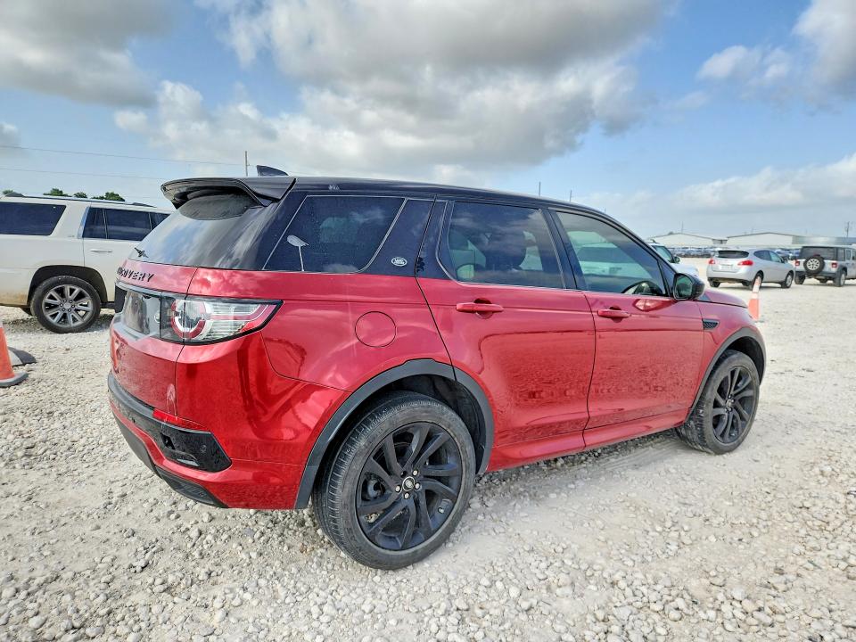 2018 Land rover Discovery VIN SALCR2RX1JH739906 COPART salvage auction — FRONT END, Tx - Bonded Title - Salvage, sold $4,100 on 2026-08-02 (photo 3)