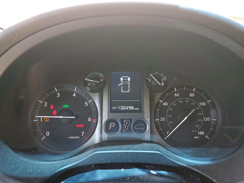 2018 Lexus Gx VIN JTJBM7FX9J5183345 COPART salvage auction — FRONT END, Ca - Salvage Certificate, sold $12,100 on 2026-07-07 (photo 9)