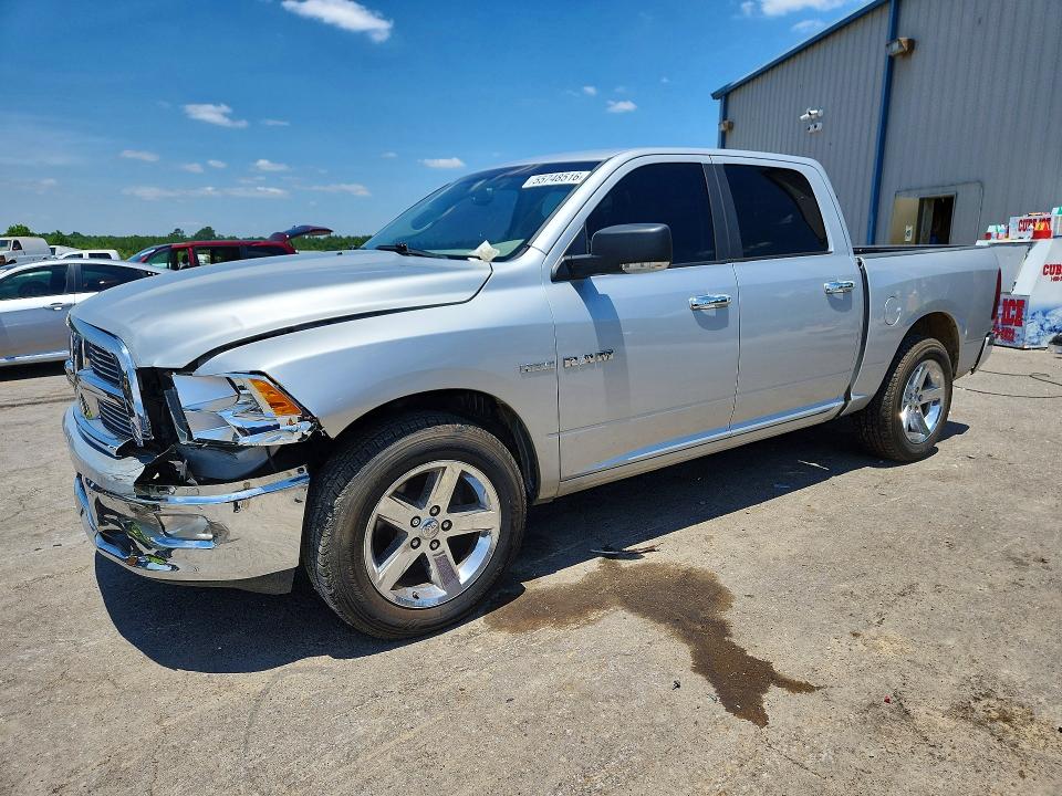 2010 Dodge Ram VIN 1D7RB1CT4AS144899 COPART salvage auction — FRONT END, Tn - Salvage Certificate, sold $4,750 on 2026-07-09 (photo 1)