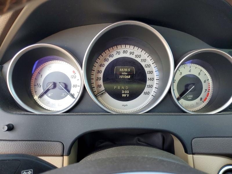 2014 Mercedes-benz C-klasse VIN WDDGF4HB7EA933069 COPART salvage auction — MECHANICAL, Fl - Dealer Only Clean Title (P), sold $1,300 on 2026-07-13 (photo 9)