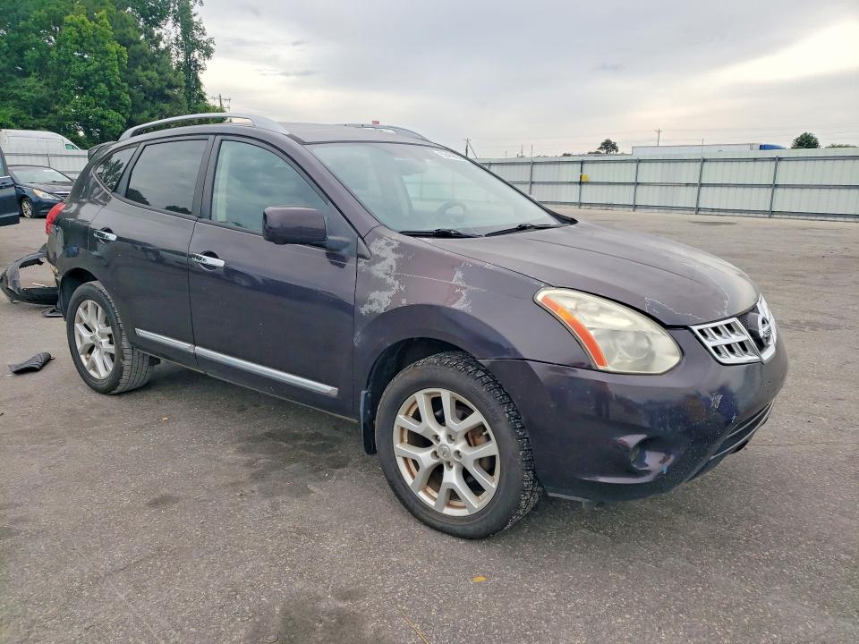 2012 Nissan Rogue VIN JN8AS5MV9CW409458 COPART salvage auction — REAR END, Nc - Salvage Certificate Of Title, sold $275 on 2026-07-23 (photo 4)