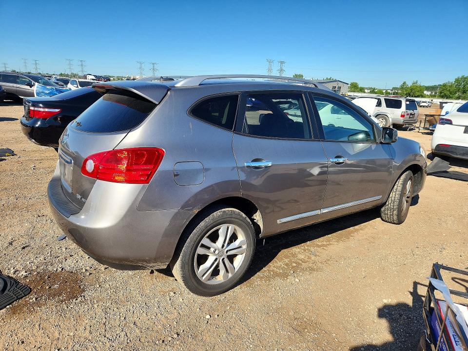 2012 Nissan VIN JN8AS5MV9CW701076 COPART salvage auction — SIDE, IL - SALVAGE CERTIFICATE, sold $425 on 2026-07-30 (photo 3)