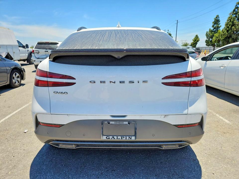 2025 Genesis Gv60 VIN KMUKB4SA4SU028828 COPART salvage auction — WATER/FLOOD, Ca - Salvage Certificate, sold $9,000 on 2026-07-14 (photo 6)