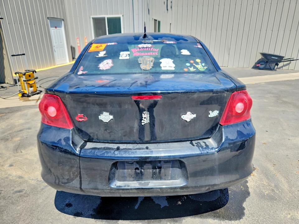 2014 Dodge Avenger VIN 1C3CDZAB5EN127976 COPART salvage auction — FRONT END, Ca - Certificate Of Title, sold $60 on 2026-07-23 (photo 6)