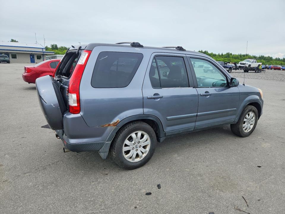 2006 Honda Cr-v VIN SHSRD789X6U422349 COPART salvage auction — REAR END, ME - CERT OF TITLE-SALVAGE COLLISIO, sold $350 on 2026-07-31 (photo 3)