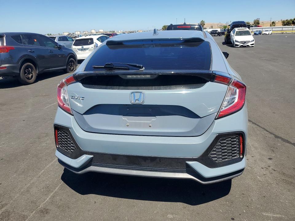2017 Honda Civic VIN SHHFK7H29HU419883 COPART salvage auction — FRONT END, Ca - Salvage Certificate, sold $1,800 on 2026-07-08 (photo 6)