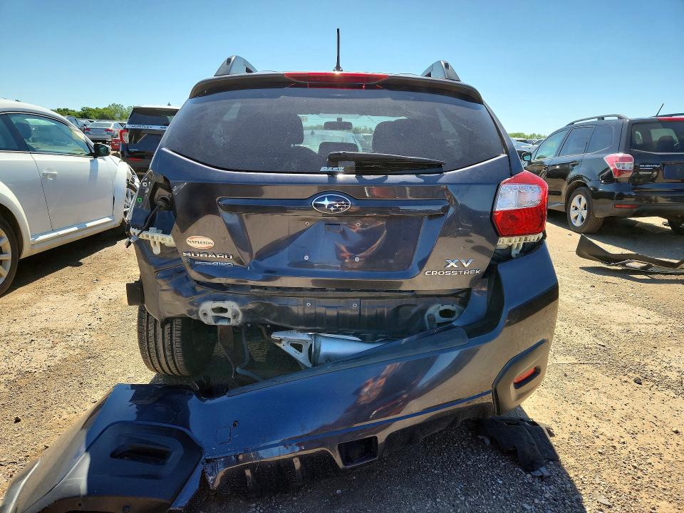 2013 Subaru Xv crosstrek VIN JF2GPACCXD1216834 COPART salvage auction — REAR END, Il - Salvage Certificate, sold $650 on 2026-07-09 (photo 6)