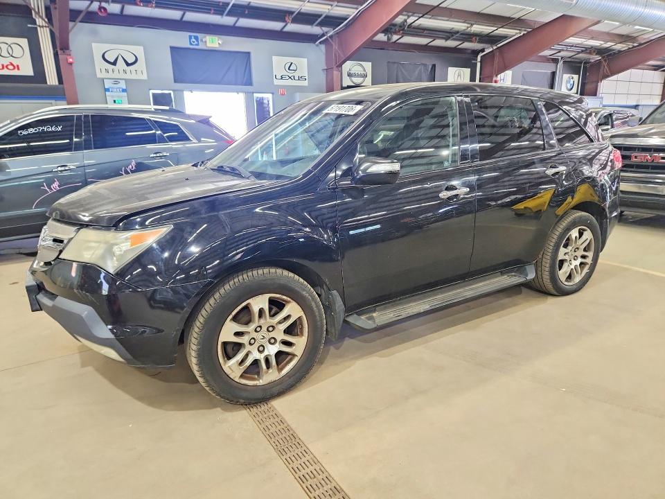 2007 Acura Mdx VIN 2HNYD28237H517821 COPART salvage auction — MINOR DENT/SCRATCHES, Ma - Certificate Of Title, sold $1,300 on 2026-07-09 (photo 1)