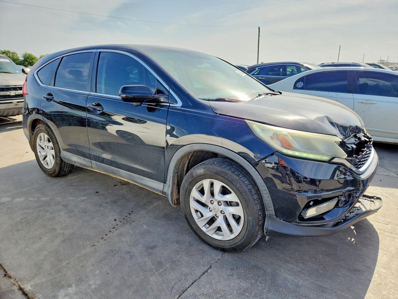 2015 Honda CR-V VIN 2HKRM3H51FH514139 COPART salvage auction — Front End, TX - CERTIFICATE OF TITLE, sold $3,450 on 2026-07-09 (photo 4)