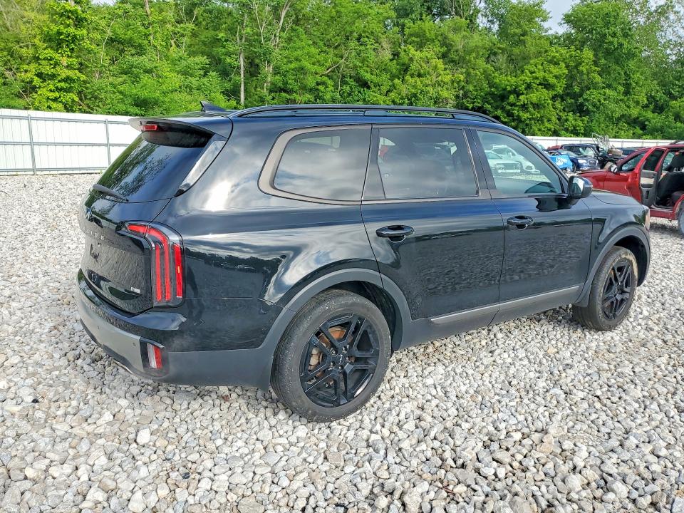 2023 Kia Telluride VIN 5XYP3DGC0PG410797 COPART salvage auction — FRONT END, Oh - Cert Of Title-Salvage, sold $9,200 on 2026-07-07 (photo 3)