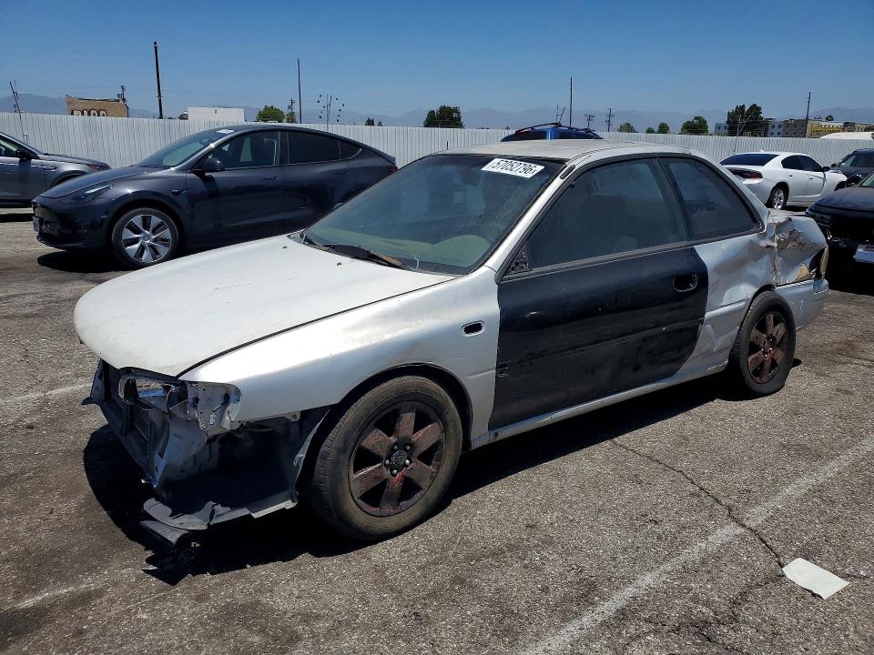 1999 Subaru Impreza VIN JF1GM6755XH402606 COPART salvage auction — FRONT END, Id - Dis/Dlr/Exp Only Salvage Title (P), sold $1,250 on 2026-07-07 (photo 1)