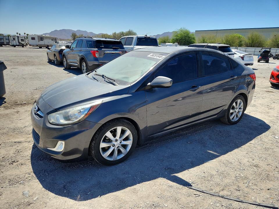 2012 Hyundai VIN KMHCU4AE1CU182240 COPART salvage auction — UNDERCARRIAGE, NV - CERTIFICATE OF TITLE, sold $1,400 on 2026-07-28 (photo 1)