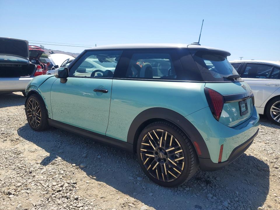 2025 Mini Cooper VIN WMW13GD00S2W58596 COPART salvage auction — FRONT END, Salvage Title, sold $10,500 on 2026-07-14 (photo 2)