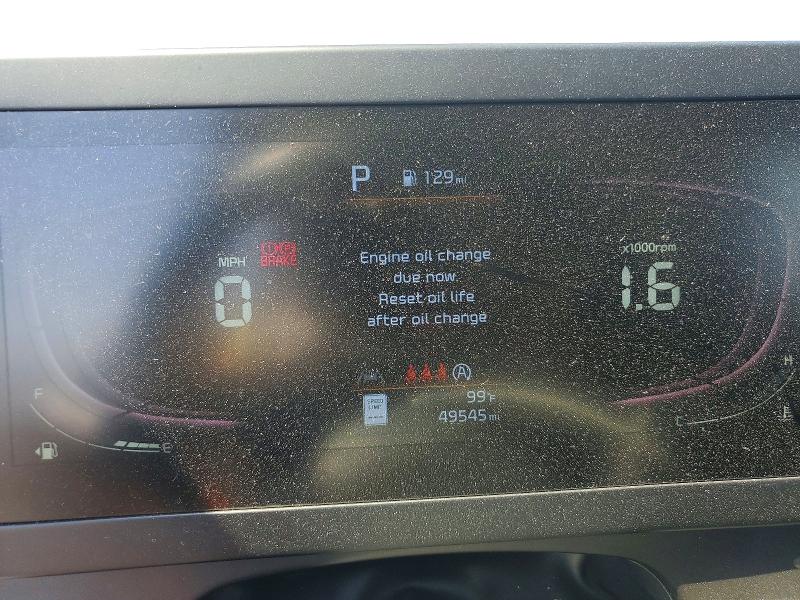 2023 Kia Sportage VIN KNDPU3AF7P7132309 COPART salvage auction — FRONT END, Ca - Salvage Certificate, sold $6,600 on 2026-07-14 (photo 9)