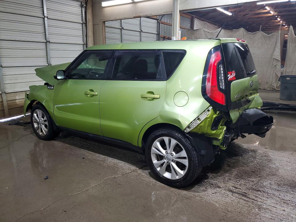 2016 Kia Soul VIN KNDJP3A58G7820890 COPART salvage auction — FRONT END, Tn - Salvage Certificate, sold $175 on 2026-07-21 (photo 2)