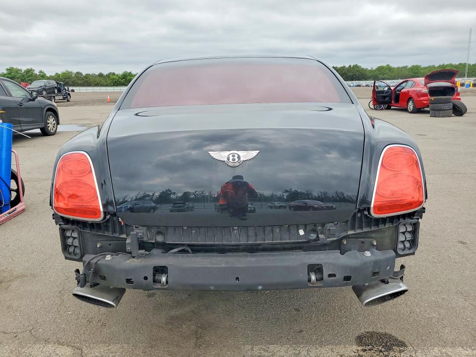 2013 Bentley Continental VIN SCBBP9ZA8DC078165 COPART salvage auction — REAR END, Ny - Cert Of Title-Rebuilt Salvage (P), sold $4,800 on 2026-07-29 (photo 6)