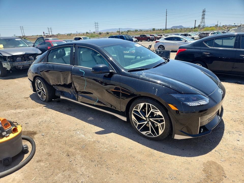 2024 Hyundai VIN KMHM34AA9RA078142 COPART salvage auction — SIDE, AZ - CERT OF TITLE - SALVAGE, sold $10,700 on 2026-07-31 (photo 4)