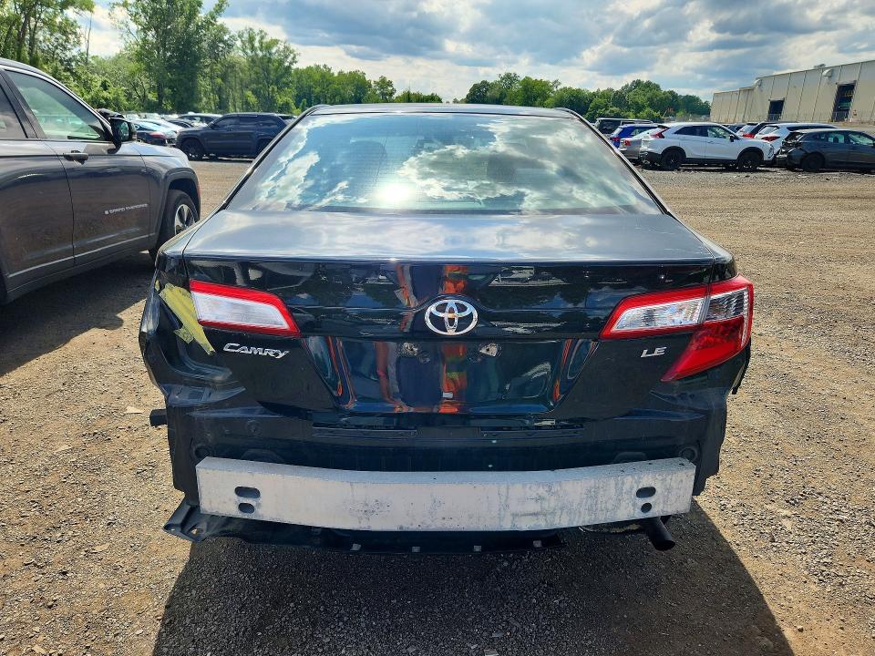 2013 Toyota Camry VIN 4T4BF1FK6DR309882 COPART salvage auction — FRONT END, CT - CERT OF TITLE-SALVAGE, sold $1,250 on 2026-07-09 (photo 6)