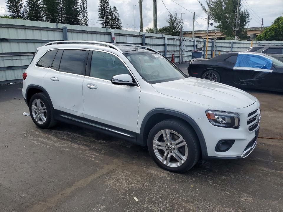 2020 Mercedes-benz Glb-class VIN W1N4M4HB2LW028024 COPART salvage auction — MINOR DENT/SCRATCHES, FL - CERTIFICATE OF TITLE (P), sold $10,000 on 2026-07-15 (photo 4)