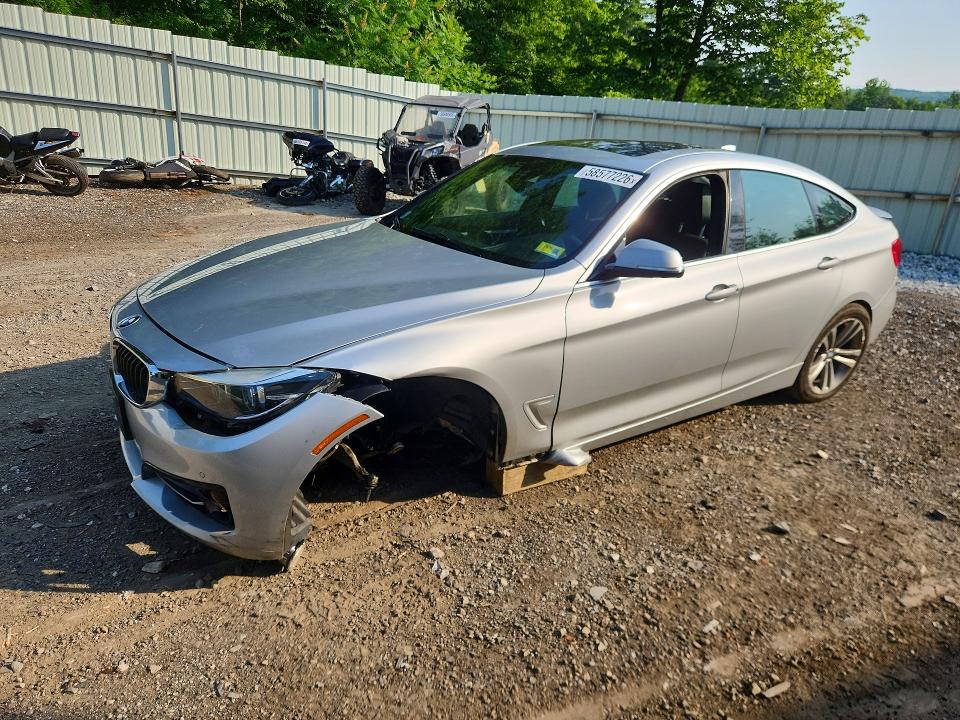 2018 BMW 3er VIN WBA8Z9C55JG828555 COPART salvage auction — FRONT END, Vt - Cert Of Title-Salvage Vehicle, sold $4,000 on 2026-07-20 (photo 1)