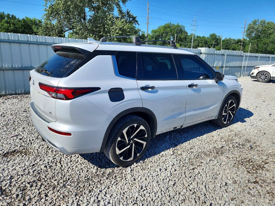 2022 Mitsubishi VIN JA4J3VA80NZ008352 COPART salvage auction — SIDE, Nc - Certificate Of Title (P), sold $4,100 on 2026-07-02 (photo 3)