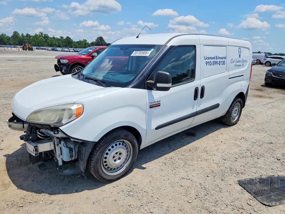 2017 Ram Promaster city VIN ZFBERFAB5H6F47472 COPART salvage auction — FRONT END, Nc - Dealer Only Salvage Title, sold $1,700 on 2026-08-10 (photo 1)