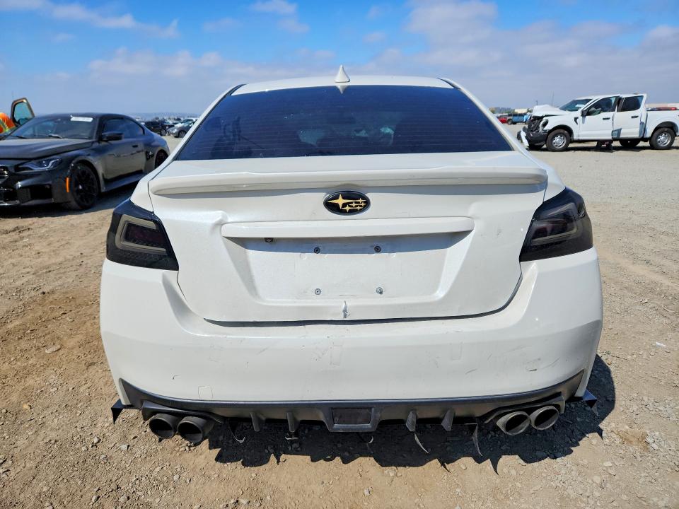 2021 Subaru Wrx VIN JF1VA1A62M9806800 COPART salvage auction — BURN, CA - NON-REPAIRABLE VEHICLE CERT, sold $450 on 2026-07-28 (photo 6)