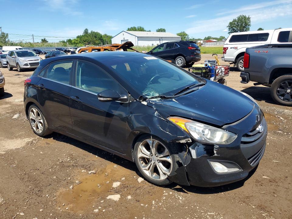 2013 Hyundai Elantra VIN KMHD35LE5DU041604 COPART salvage auction — FRONT END, Oh - Cert Of Title-Salvage, sold $775 on 2026-07-09 (photo 4)