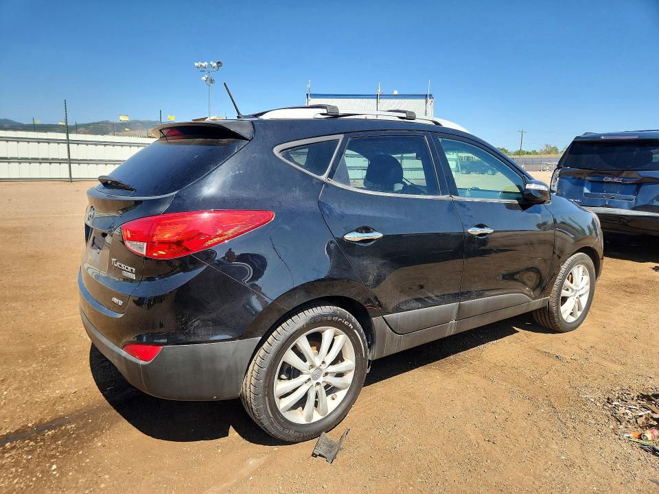 2013 Hyundai Tucson VIN KM8JUCAC5DU578964 COPART salvage auction — MECHANICAL, Co - Dis/Dlr/Exp Only Clean Title, sold $1,300 on 2026-07-20 (photo 3)