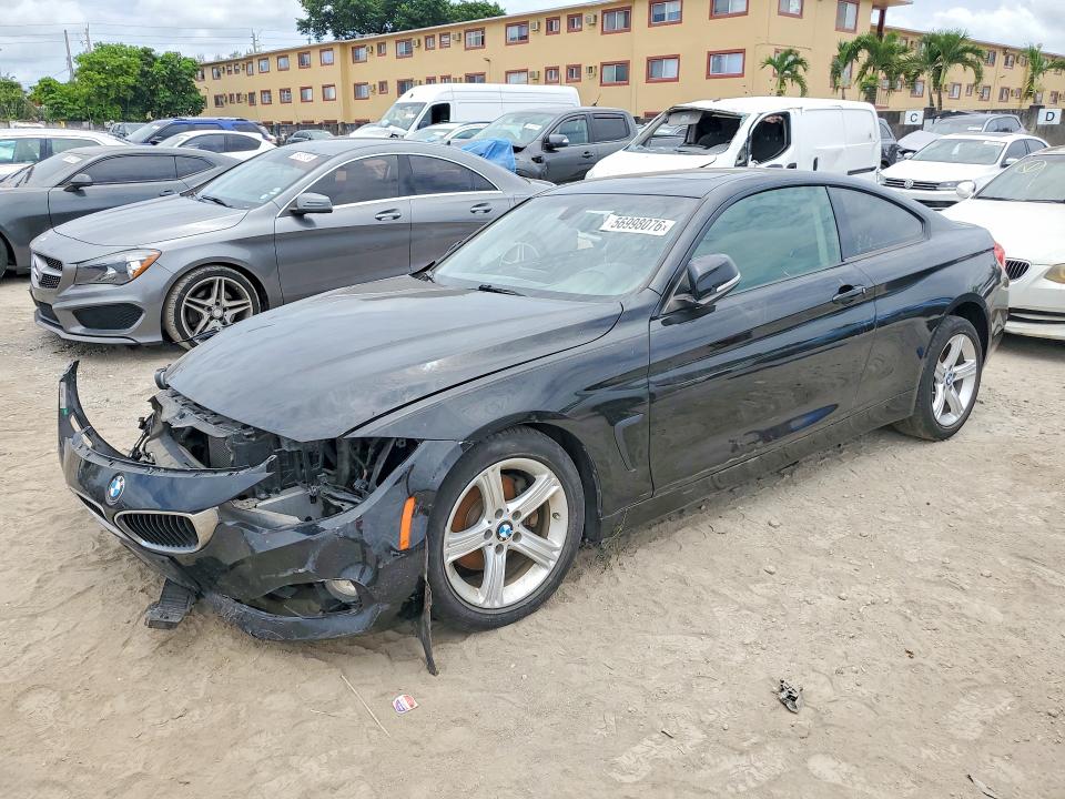 2014 BMW 4er VIN WBA3N3C50EK230041 COPART salvage auction — SIDE, Mo - Salvage Certificate Of Title, sold $650 on 2026-07-21 (photo 1)