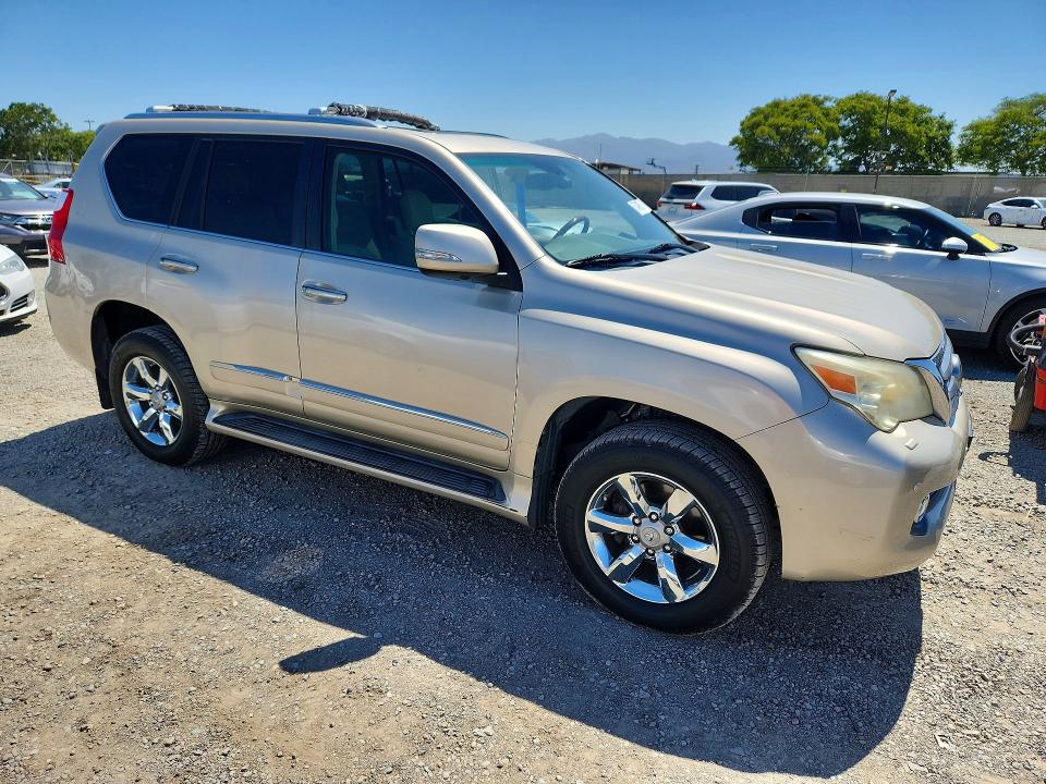 2010 Lexus Gx 460 VIN JTJJM7FX5A5015231 COPART salvage auction — MECHANICAL, CA - SALVAGE CERTIFICATE, sold $7,100 on 2026-07-24 (photo 4)