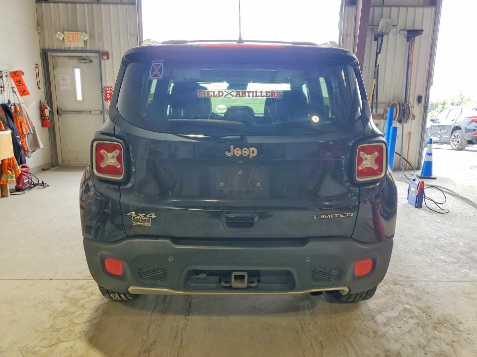 2018 Jeep Renegade VIN ZACCJBDB2JPH30862 COPART salvage auction — FRONT END, Pa - Certificate Of Salvage, sold $975 on 2026-07-17 (photo 6)