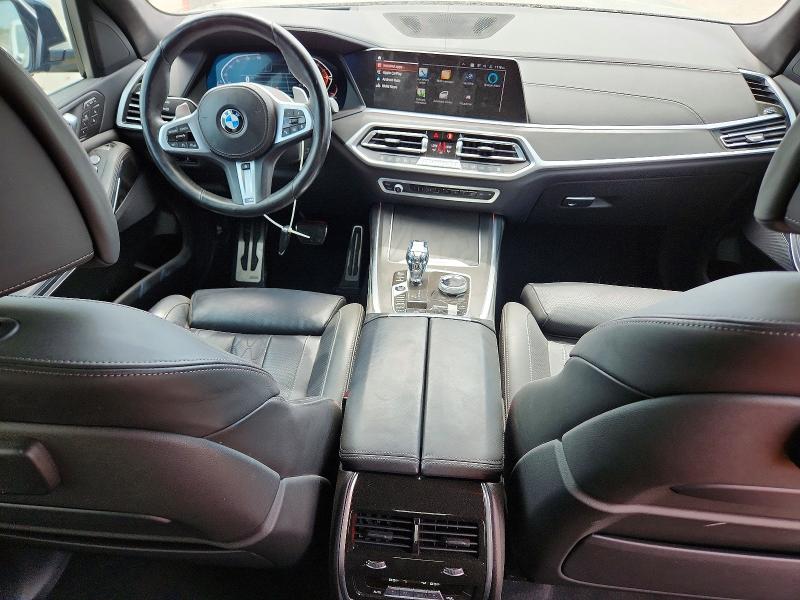 2022 BMW X7 VIN 5UXCW2C05N9J59746 COPART salvage auction — REAR END, Fl - Cert Of Title Slvg Rebuildable, sold $35,000 on 2026-07-08 (photo 8)