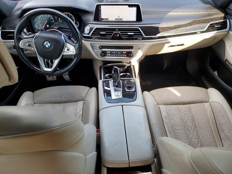 2016 BMW 7er VIN WBA7F2C5XGG420864 COPART salvage auction — MINOR DENT/SCRATCHES, Salvage Title, sold $7,900 on 2026-08-19 (photo 8)