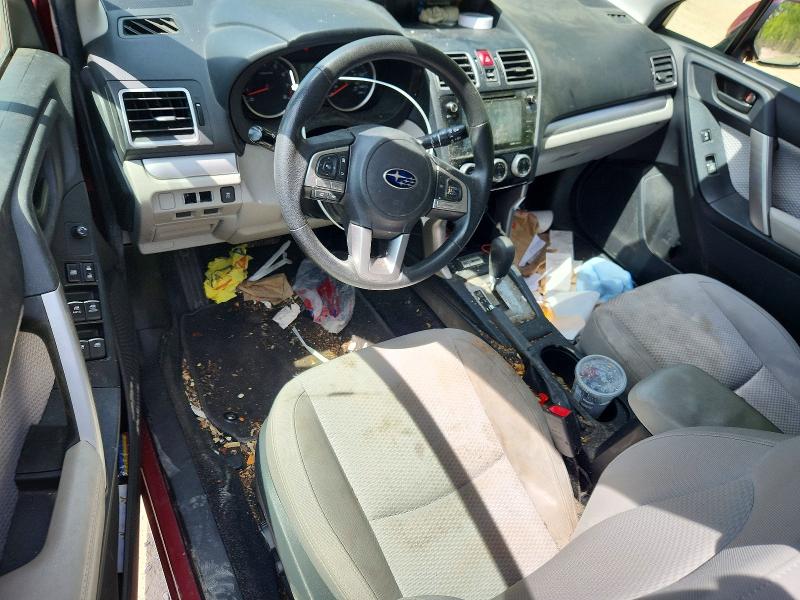 2017 Subaru Forester VIN JF2SJAEC4HH432717 COPART salvage auction — REAR END, Oh - Cert Of Title-Salvage, sold $825 on 2026-07-29 (photo 8)