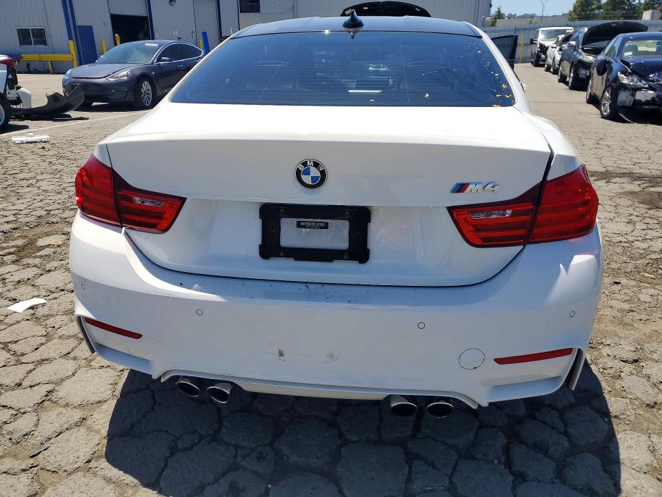 2015 BMW VIN WBS3R9C58FK330070 COPART salvage auction — SIDE, Ca - Non-Repairable Vehicle Cert, sold $12,900 on 2026-07-24 (photo 6)