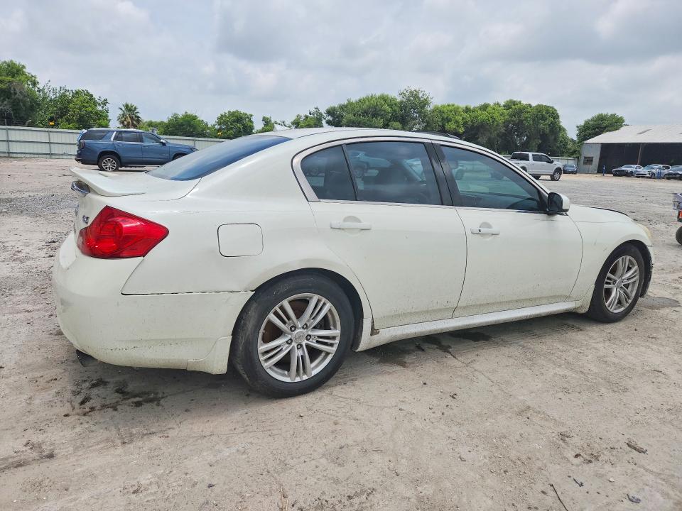 2008 Infiniti Ex35 VIN JNKBV61E88M224496 COPART salvage auction — REAR END, Tx - Salvage Vehicle Title, sold $200 on 2026-07-07 (photo 3)
