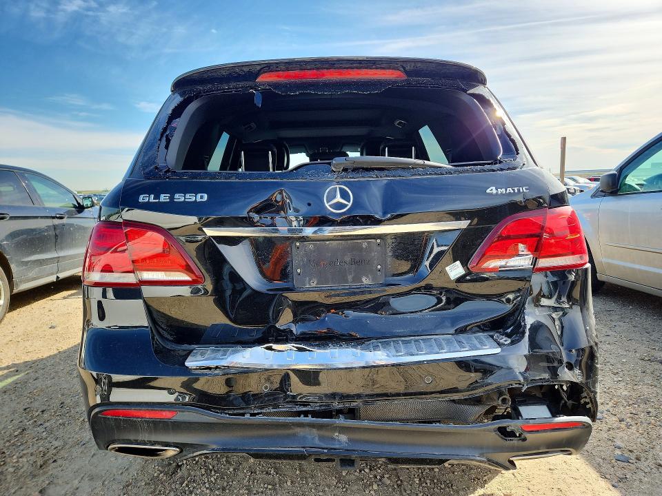 2017 Mercedes-benz Gle VIN 4JGDA7DB6HA863437 COPART salvage auction — REAR END, Ab - Bos - Salvage, sold $14,300 on 2026-07-09 (photo 6)