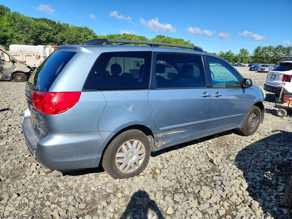 2007 Toyota Sienna VIN 5TDZK23C57S053996 COPART salvage auction — FRONT END, Nj - Cert Of Title-Salvage, sold $625 on 2026-07-06 (photo 3)